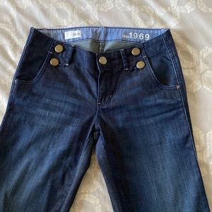 Vintage GAP Very Flare Dark Rinse